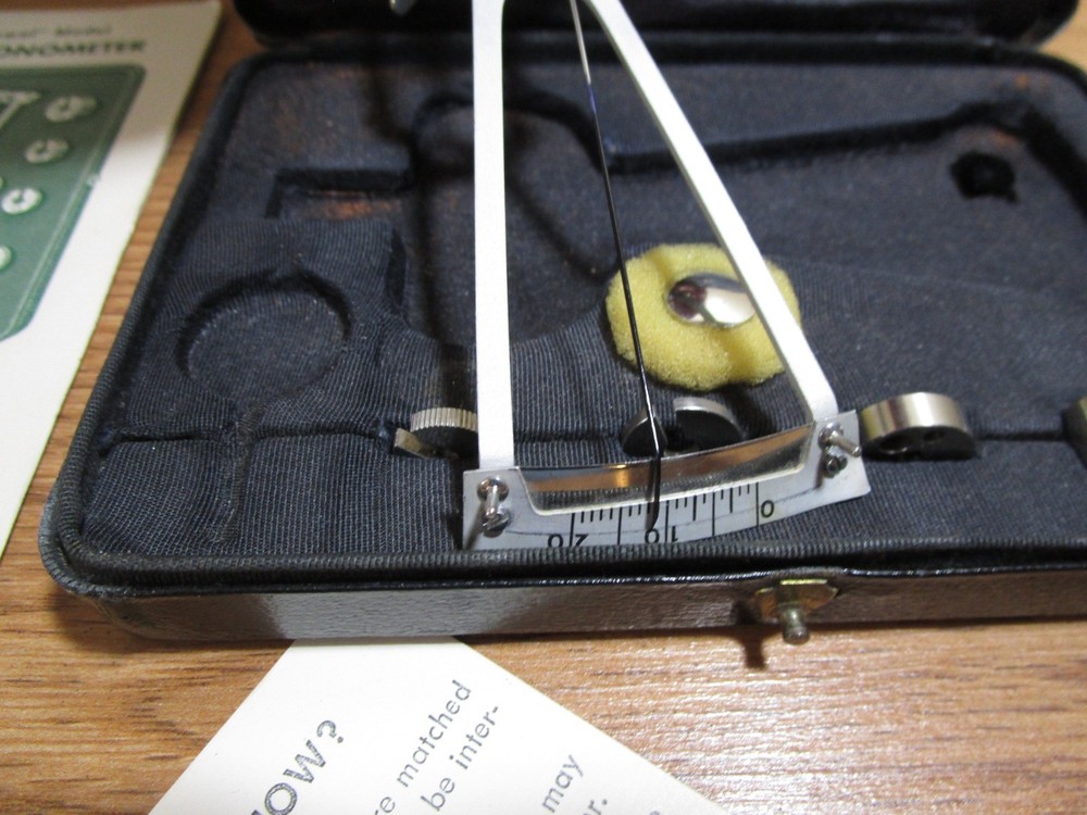 SKLAR SCHIOTZ TONOMETER SET W/ ORIGINAL PAPERWORK