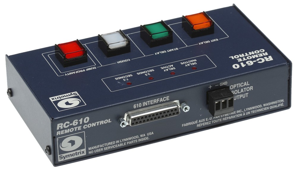 Symetrix Airtools RC-610 Remote Control for 6000 6100 Broadcast Profanity Delay