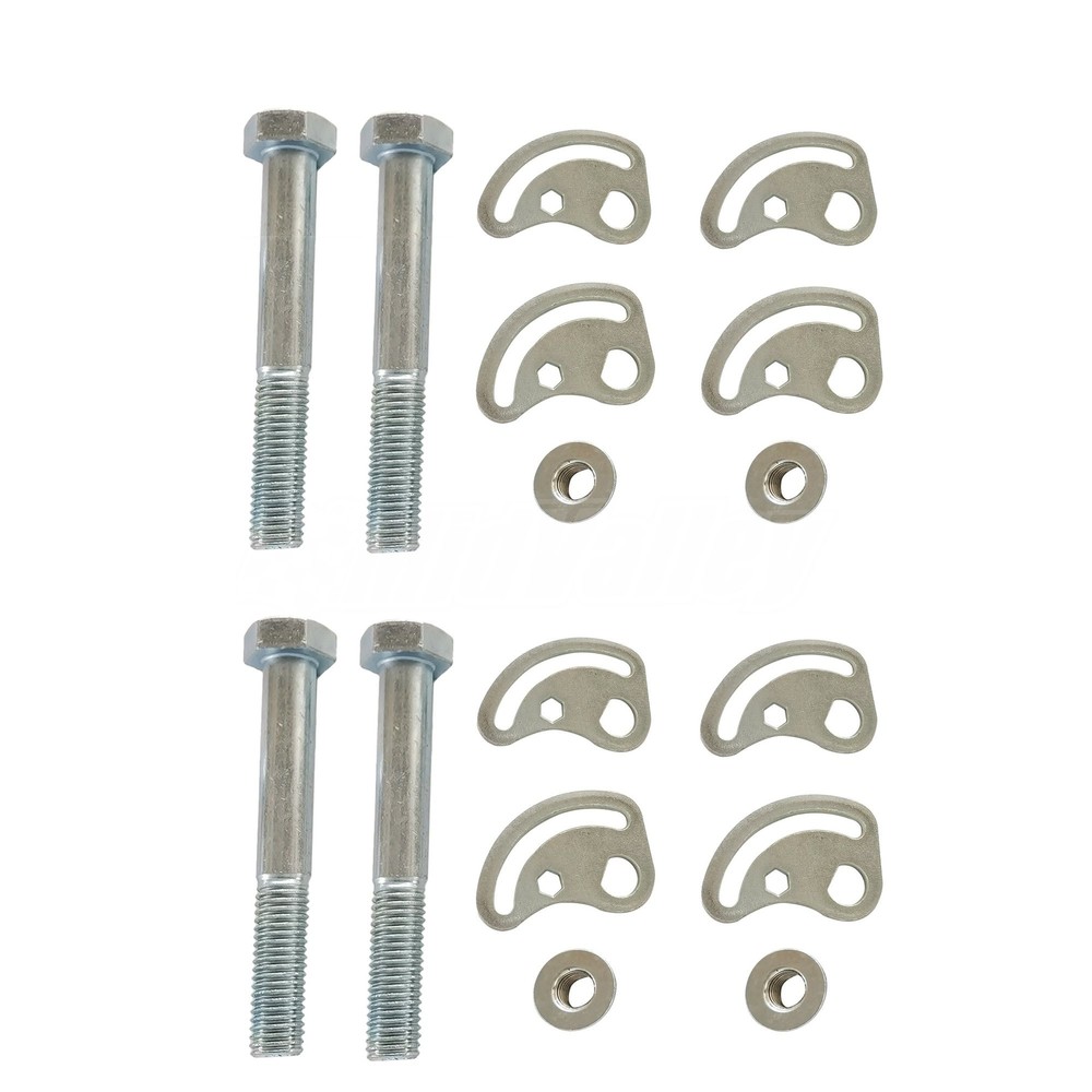 2Pcs Front Upper Control Arm Alignment Camber Bolt Kit For Chevy GMC Sierra 1500