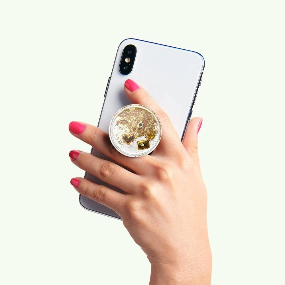 LUXE Popsockets Popgrip - Tidepool Gold Charms - Phone Grip & Stand PopSocket