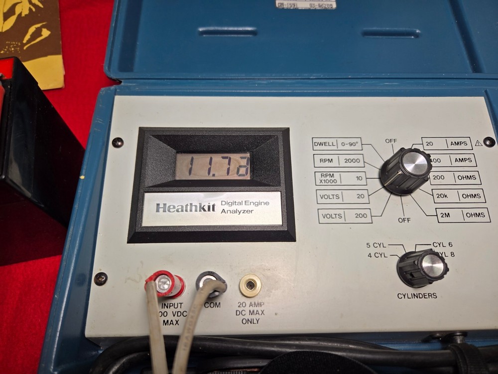 Heathkit Portable Digital Engine Analyzer CM-1551