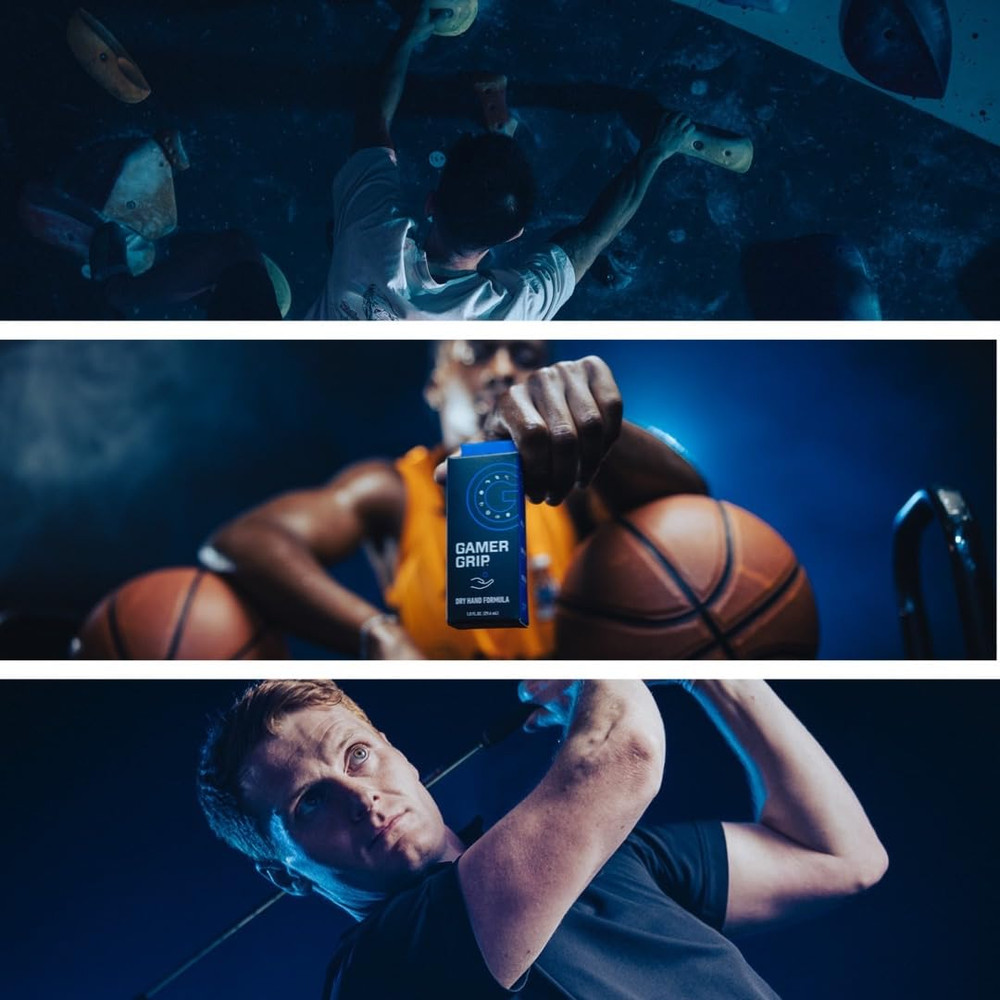 Stops sweat on hands & feet - Improves performance - Total Grip Solution endorse