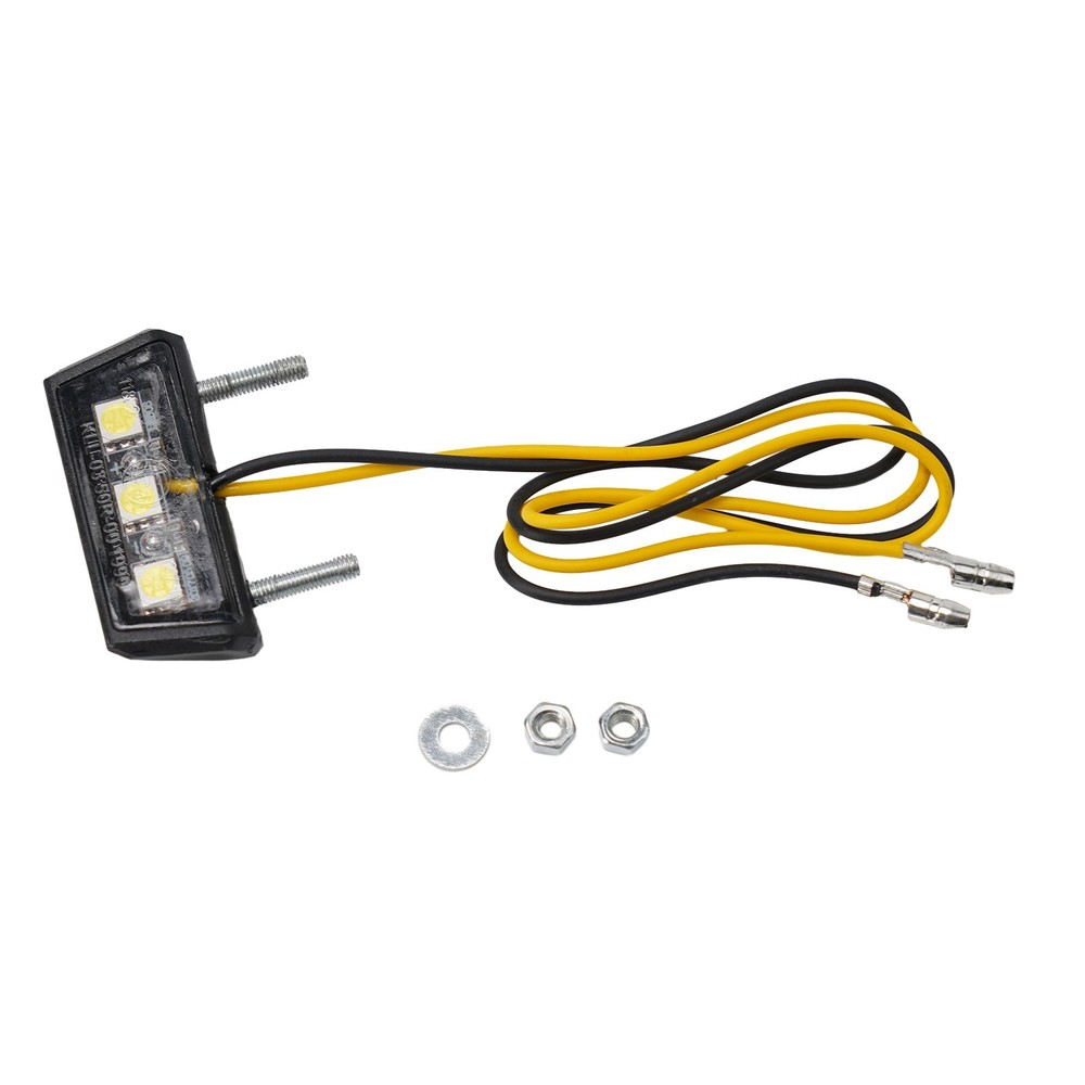 LED License Plate Light for Motorcycles Easy Installation and Longevity