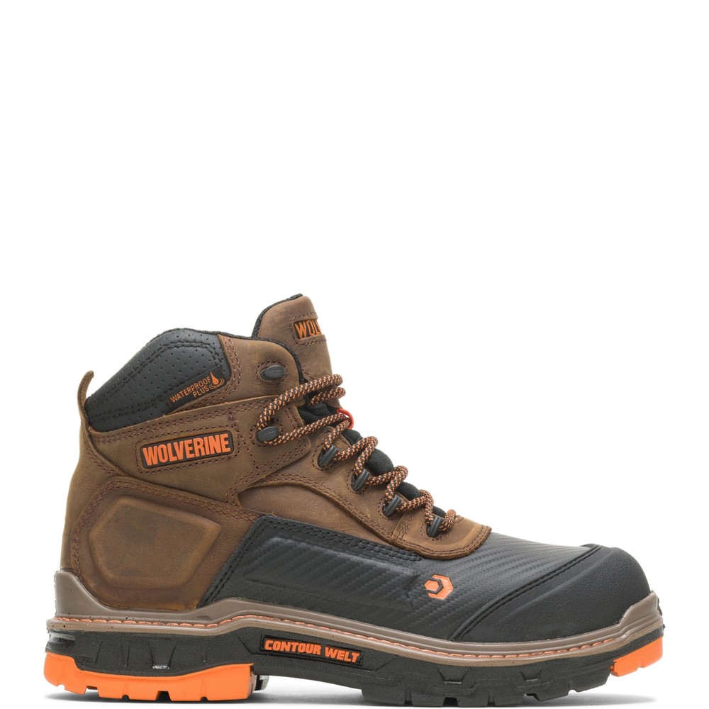 Wolverine Men Overpass CarbonMAX 6" Boot Work Shoes