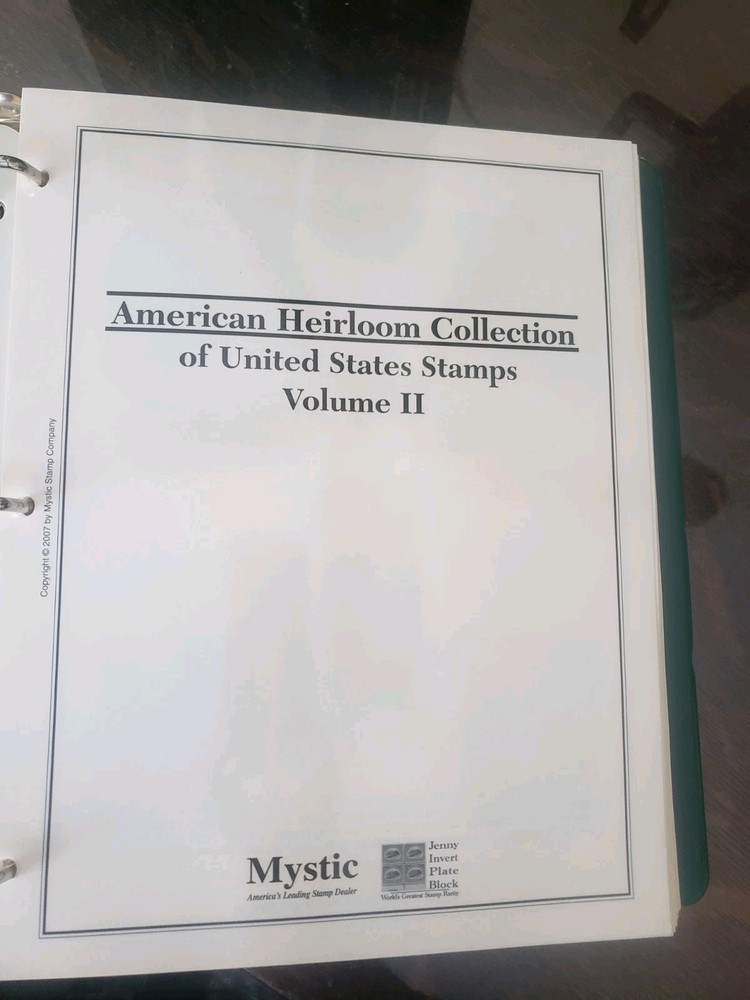 American Heirloom Collection Of United States Stamps Volumes I-IV Plus...