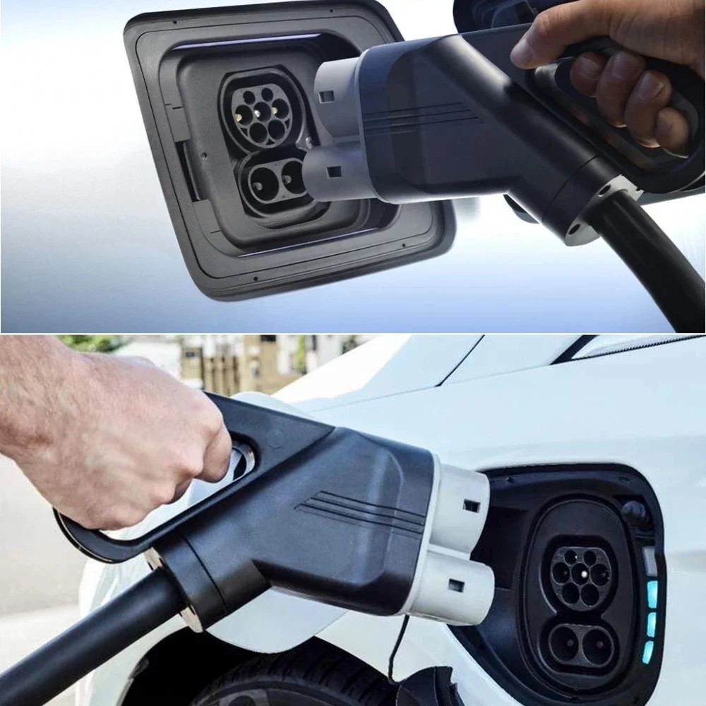 CCS2 EV Charging Inlet Port/Socket (Car Side), 80A 1000VDC Max, With 1m Cable