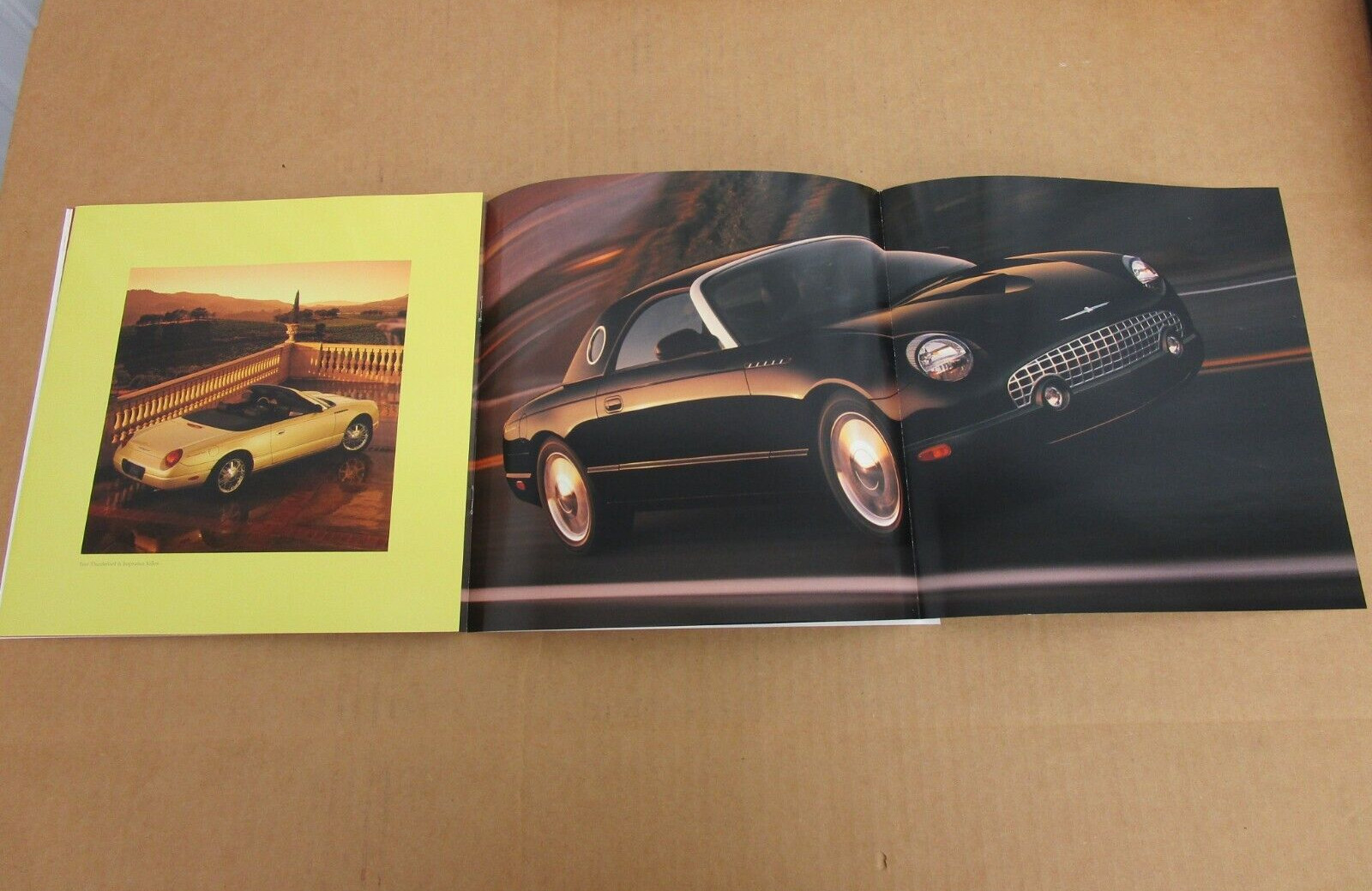 2002 Ford Thunderbird sales brochure 16 page literature ORIGINAL