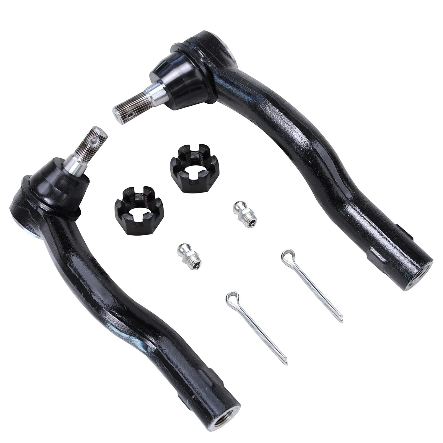 9pc Complete Power Steering Rack Pinion Suspension Kit for Nissan Titan Armada