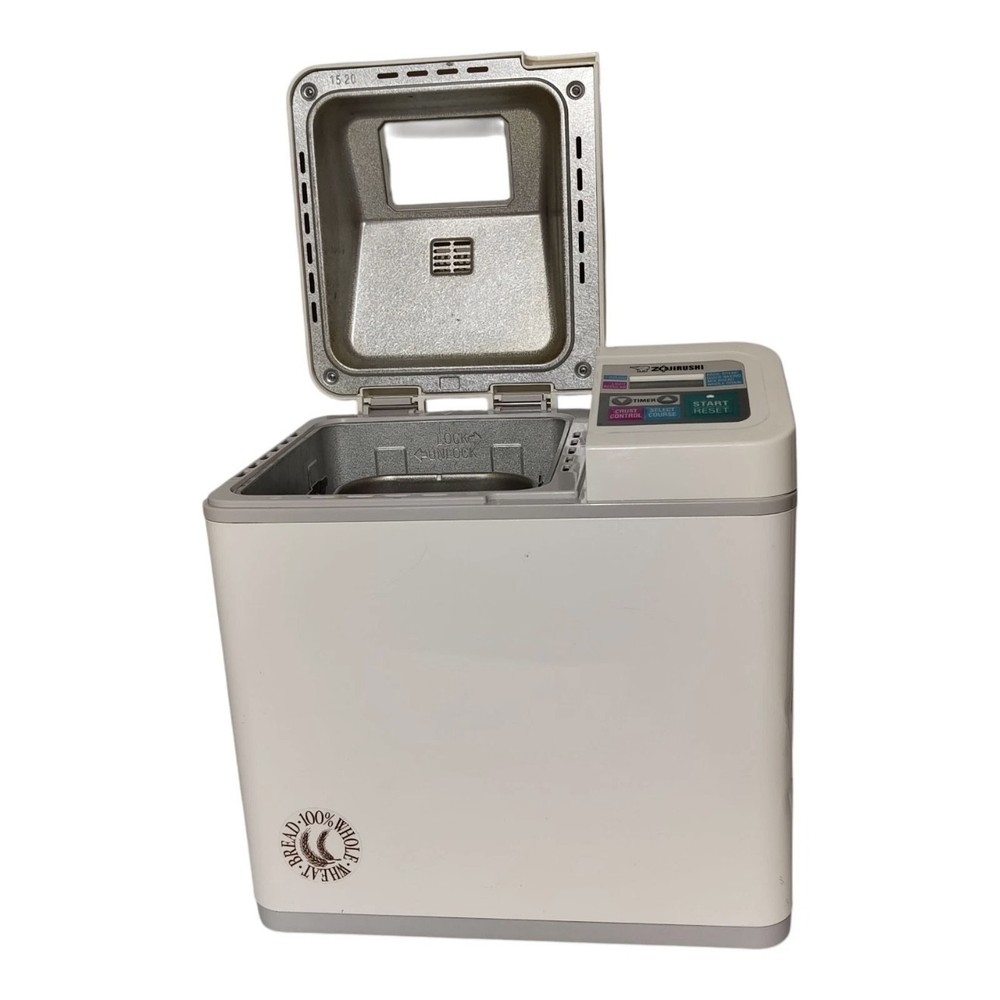 Zojirushi BBCC-Q15 Bread Machine Maker Automatic 1.5lb Loaf TESTED INCOMPLETE