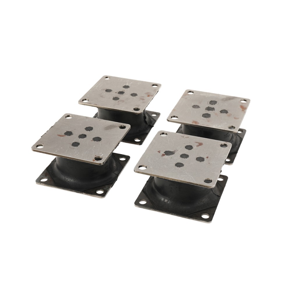 4 Pack - Small Vibratory Plate Compactor Rubber Isolator Shock Mount Replacement