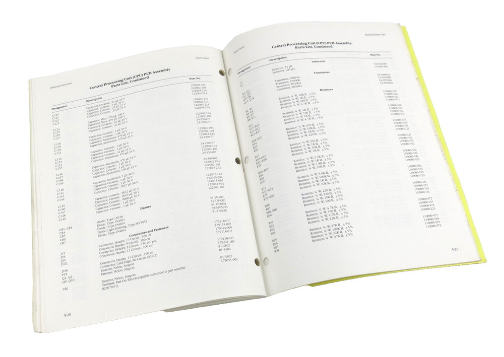 Atari Super Sprint Arcade Game Operators Manual 1986