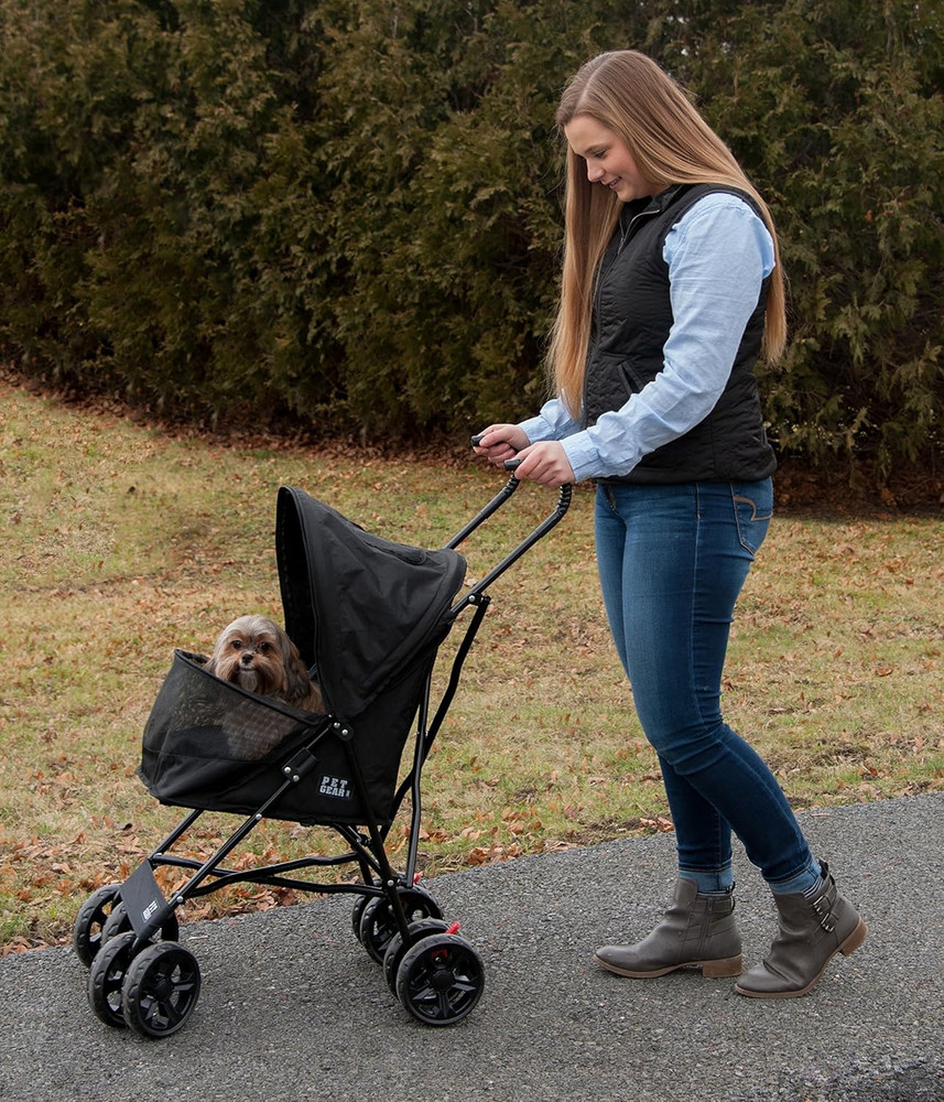 Pet Gear Travel Lite plus Stroller, Compact, Easy Fold, No Assembly Required, La