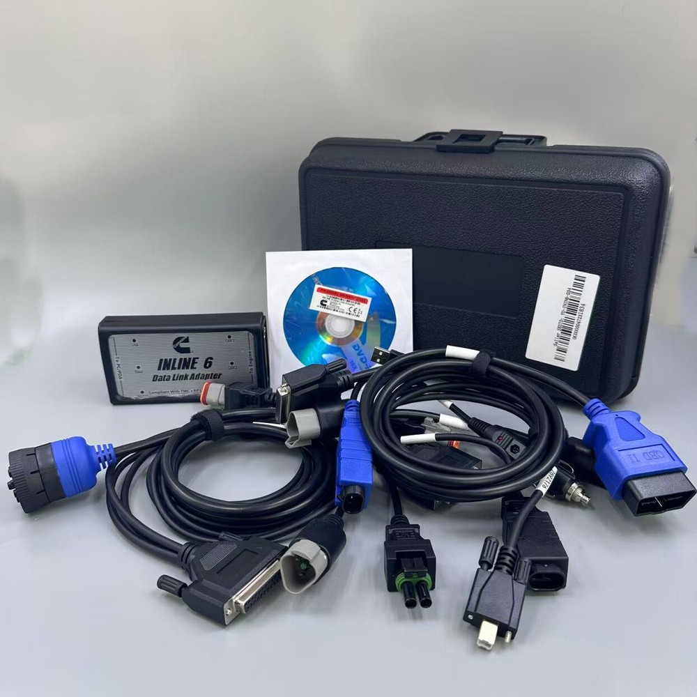 Inline6 Data Link Adapter Heavy Duty Scanner insite v8.7 For Cummins Engine