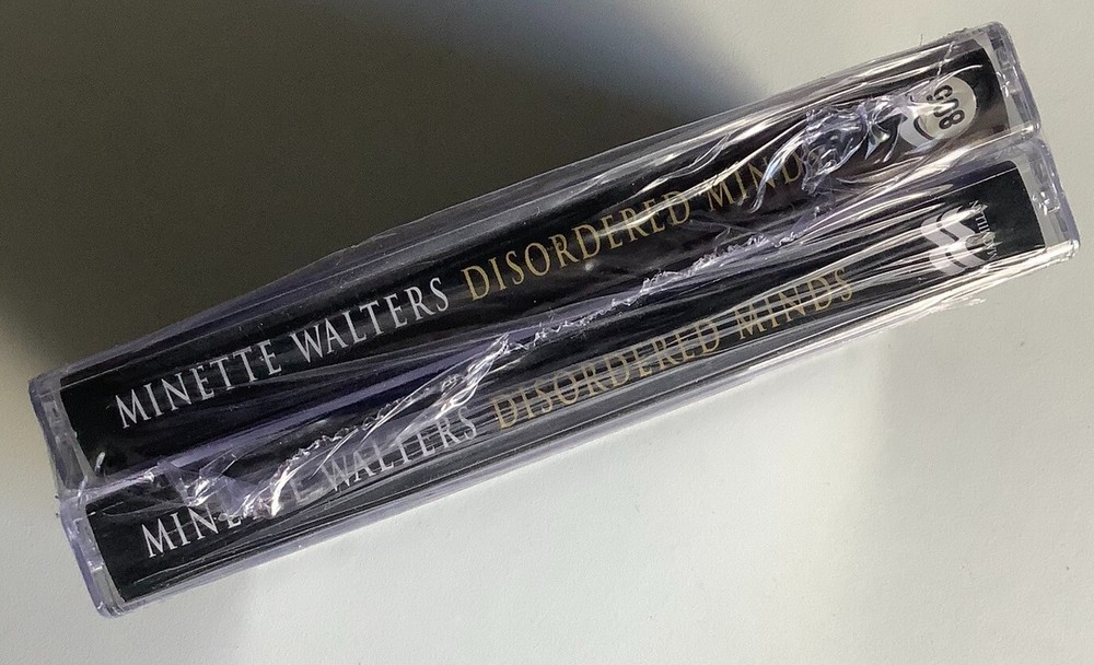 AUDIO BOOK Minette Walters DISORDERED MINDS read by Greg Wise on 3 x cass NEW