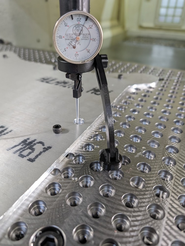 Adjustable, Magnetic Foot Co-Ax Indicator Retaining Arm. Fits Blake indicators