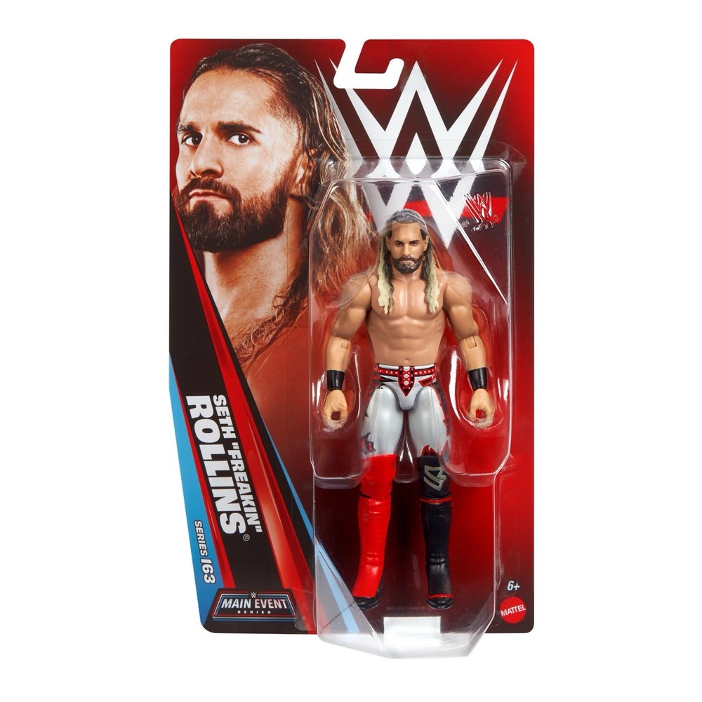 Seth Rollins WWE Mattel Main Event Basic Series 163 Wrestling Action Figure
