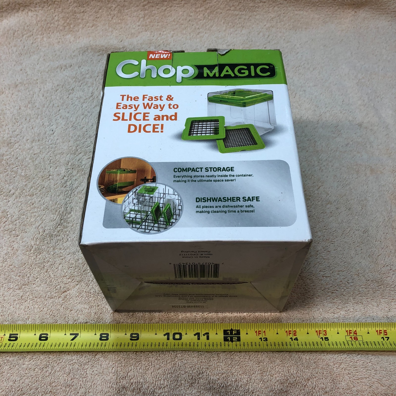 CHOP MAGIC FAST & EASY WAY TO SLICE & DICE / DICE & SLICE from 2013