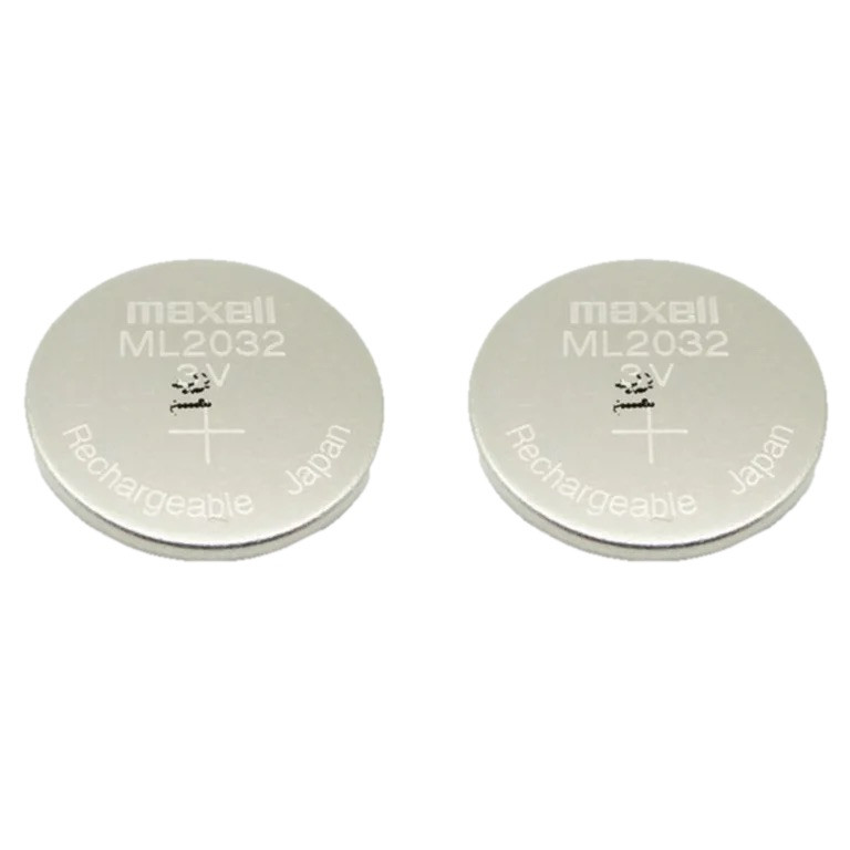 Brand New ML2032 Rechargeable 3V Battery 2-Pack