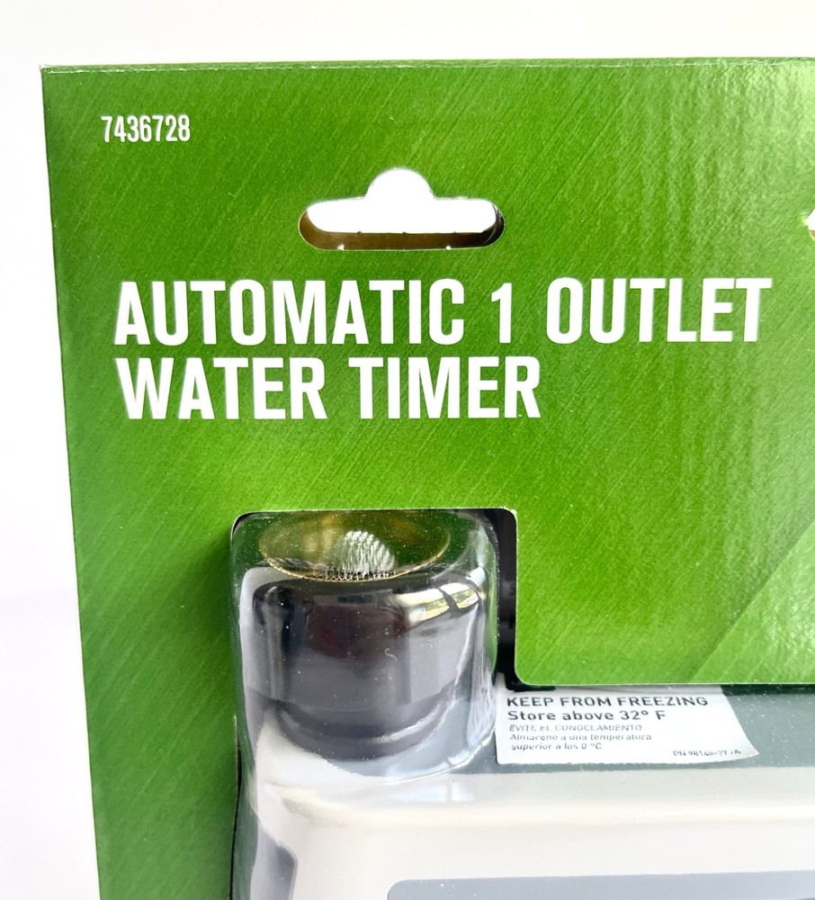 NEW - Ace, Automatic 1 Outlet Water Timer, Digital Display - 7436728