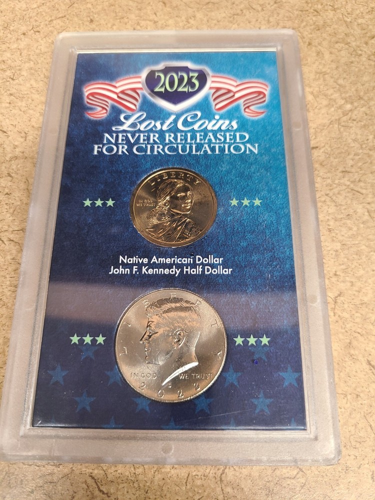 2013 Lost Coins Never Released for Circulation $1 & 50c