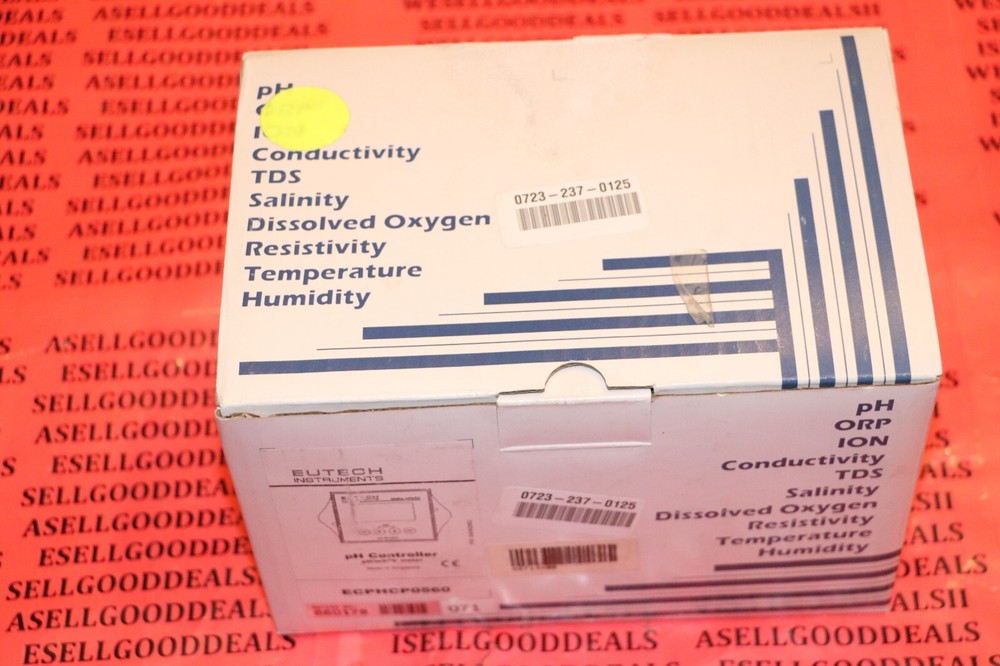 Eutech Instruments Alpha PH560 pH Controller Unit ECPHCP0560 56717-32 New