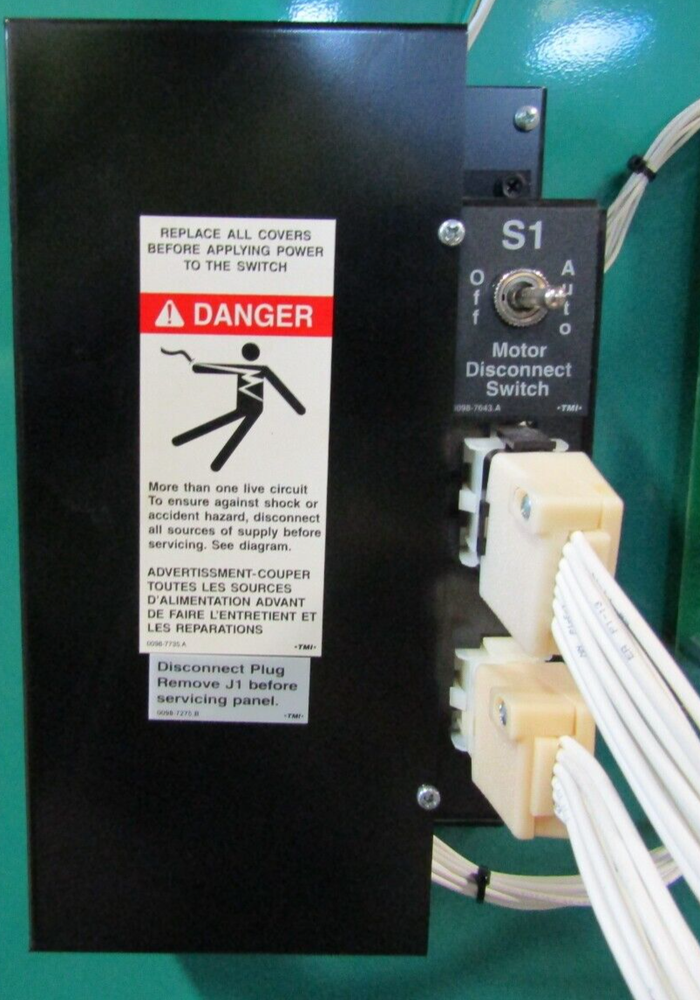 🤓CUMMINS 225 AMP AUTOMATIC TRANSFER SWITCH 480 VAC 3 POLE SPEC A OTPCB-5670336