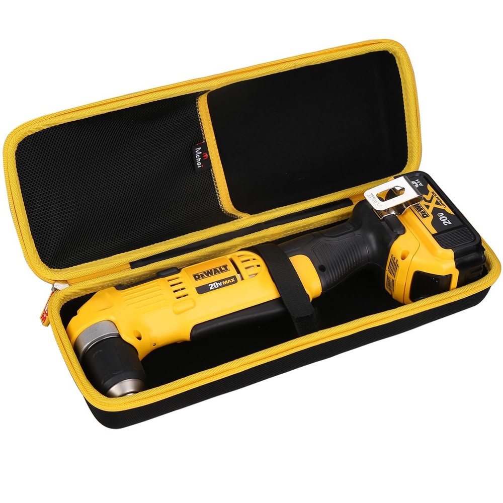 Hard Storage Case for 20V MAX Right Angle Cordless Drill/Driver, Fits DCD740C1/D