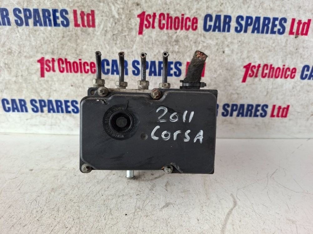 VAUXHALL CORSA MK3 FL D 2011 ABS PUMP CONTROL MODULE UNIT 0265800796