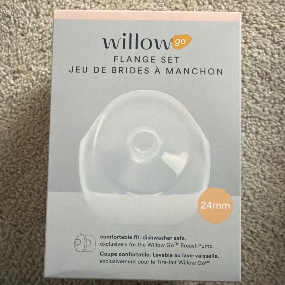 WILLOW Go Flange Set 24mm 2 Flanges NEW