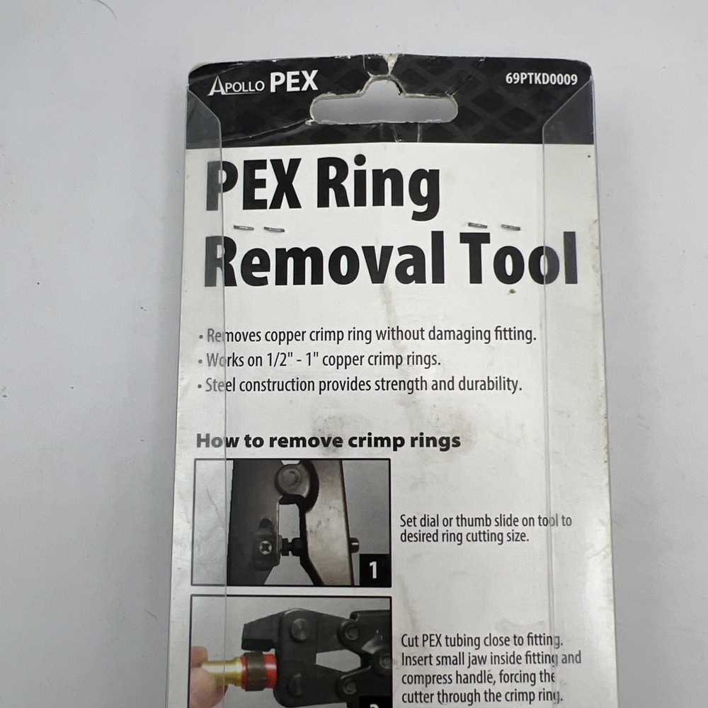Apollo 1/2 - 1 in. PEX-B Crimp Ring Removal Tool NEW