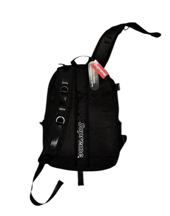 Supreme SS20 Black Mesh Backpack