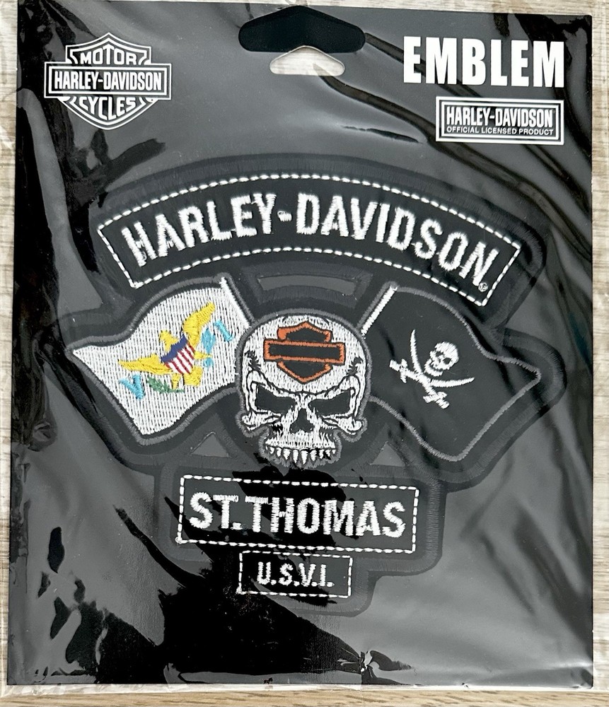 harley davidson sew on patches