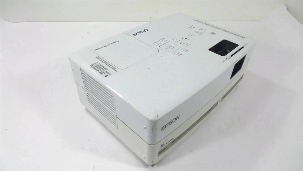 Epson PowerLite Presenter LCD Projector/DVD Player Combo - Lamp : 520 Hours