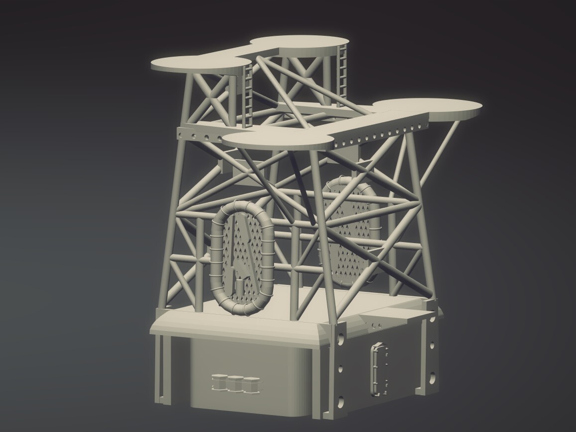 1/700 USS Astoria CA34 DELUXE Update Set for Trumpeter kit