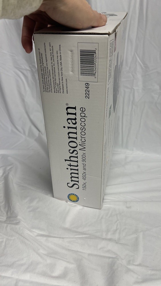 Microscope Kit Kids Ages 8+ STEM Smithsonian