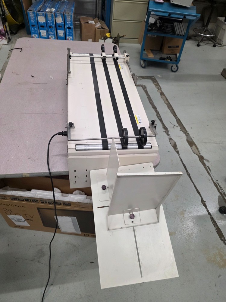Reconditioned Hasler Table Top Conveyor, 115vac