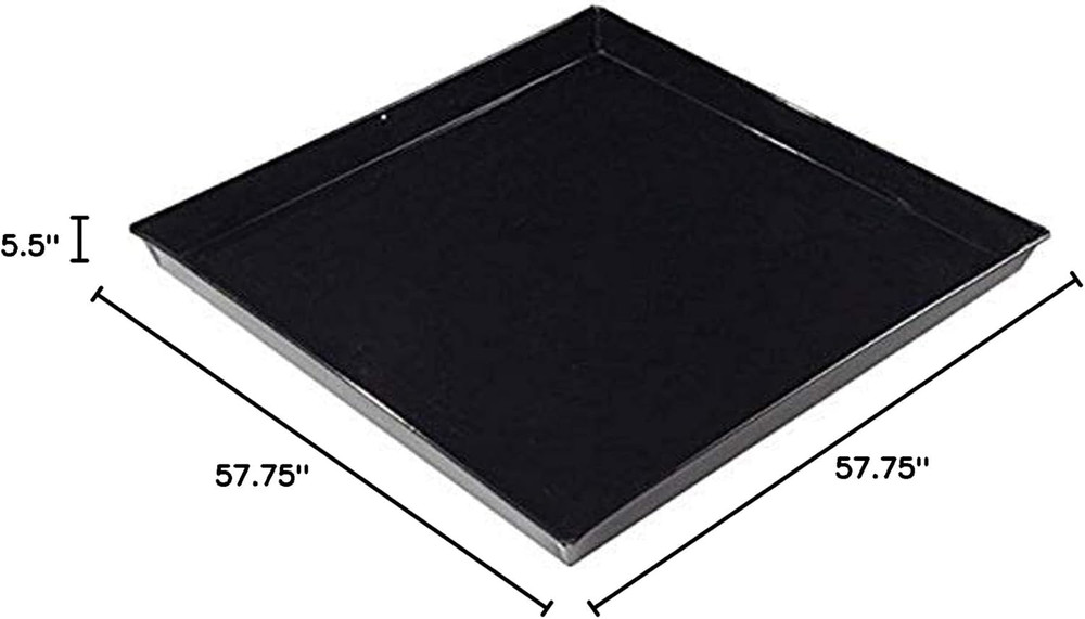 Proselect Replacement Trays for Modular Cages, Black Abs-Plastic Trays Modular C