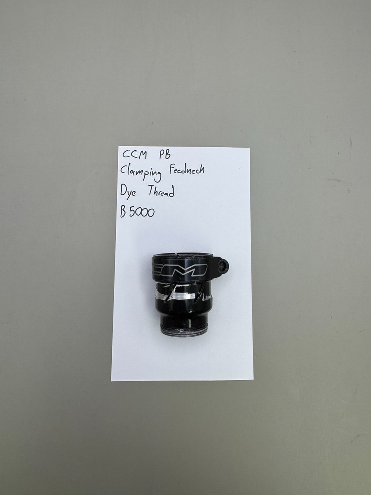 CCM PB Clamping Feedneck Dye Thread-Black