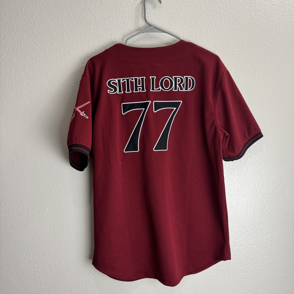 Star Wars Dark Side Sith Lord Jersey Size Medium