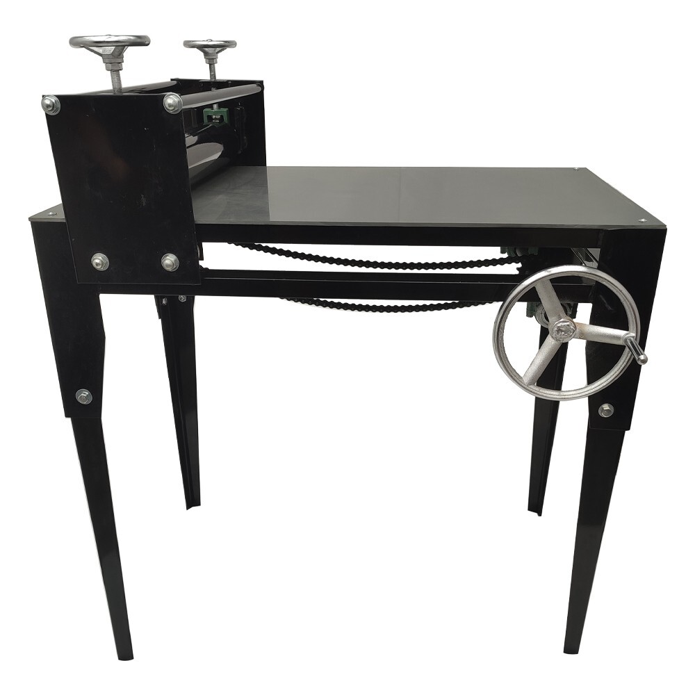 Black Tabletop Adjustable Ceramic Clay Plate Machine Slab Roller for Clay