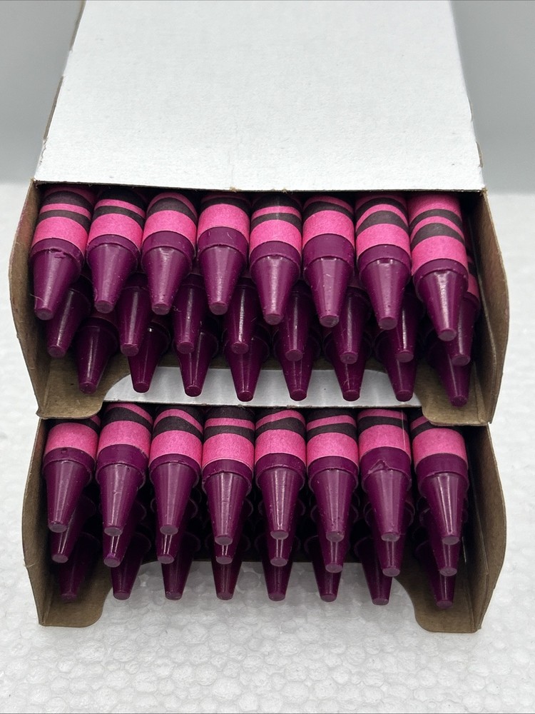 (48) Crayola Crayons (fuchsia) BULK