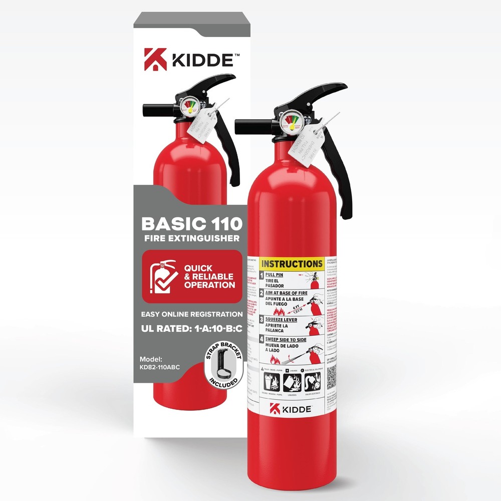 (2 pack) Kidde Basic Fire Extinguisher for Home, Residential 1A10BC