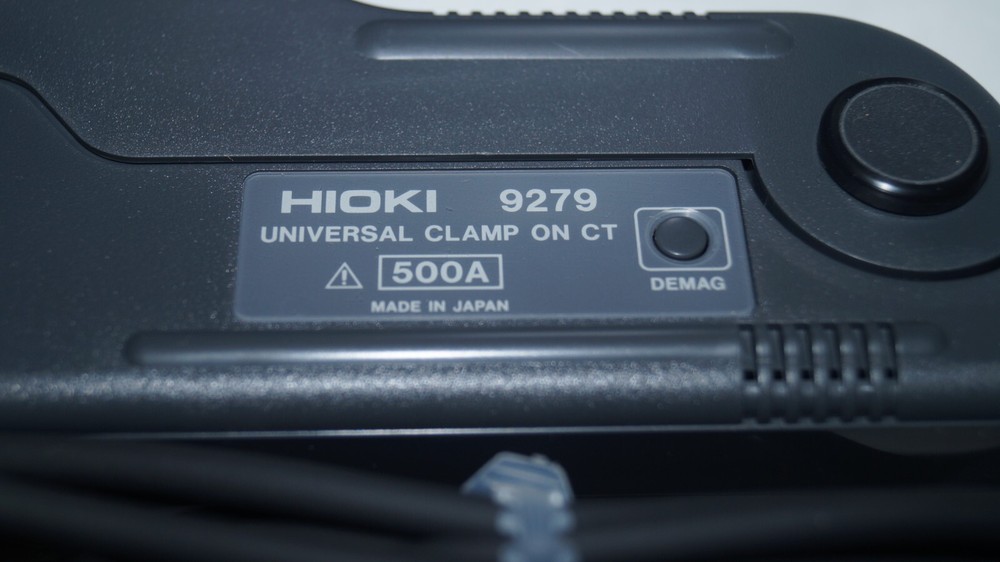 HIOKI UNIVERSAL CLAMP ON CT 9279 High Percision Current Sensor AC/DC 500A