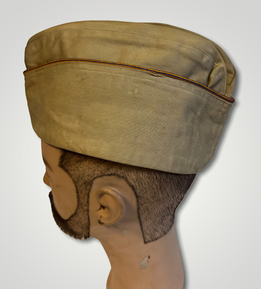 WW2 US Military Garrison Cap Hat Khaki c