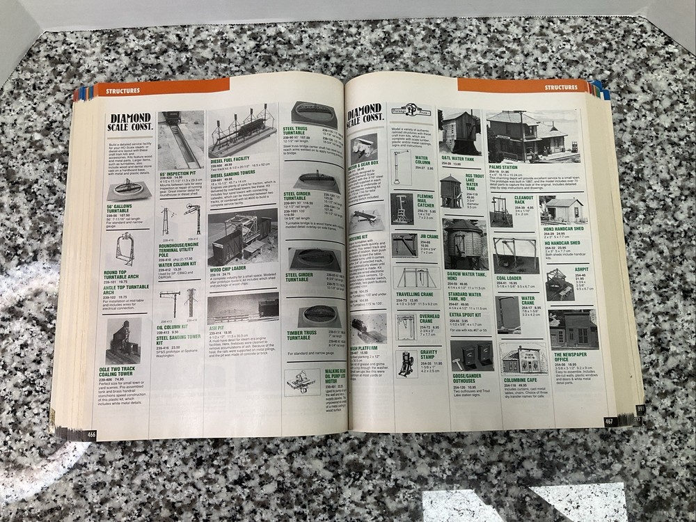Walthers 1997 Ho Scale Model Railroad Catalog & Reference, 896 Page