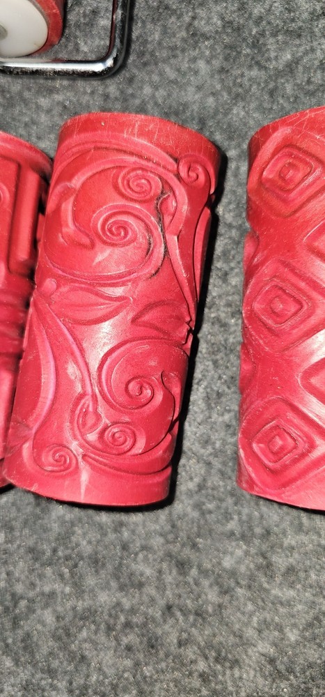Decorative Paint Roller Pattern Embossed Texture Painting Tools for Wall Rubber