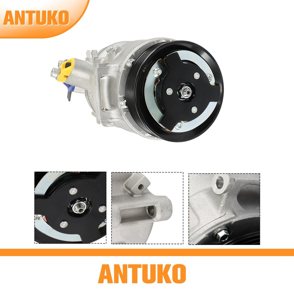A/C Compressor Replacement for CC 2011-2016 Replacement for Bee-tle 2011-2019