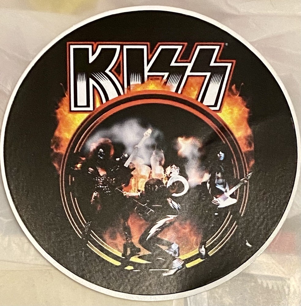 KISS ALIVE 4” Vinyl sticker