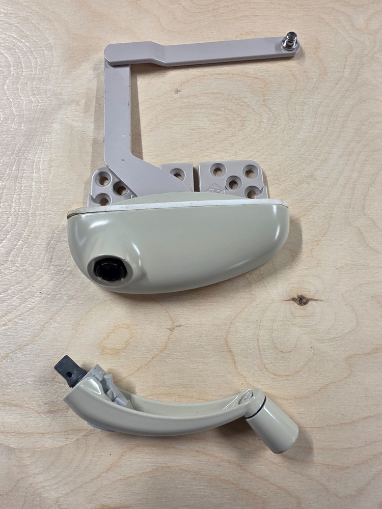 GU Casement Operator Split Arm { Leftt Hand } Beige- With Folding Crank Handle