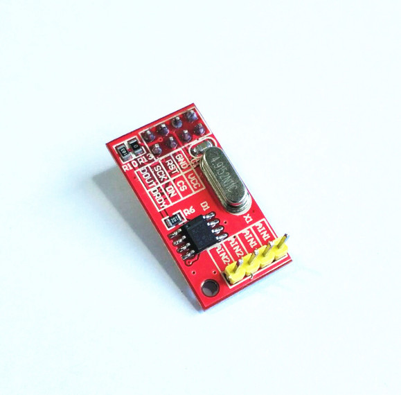 AD7705 Dual 16 bit ADC Data Acquisition Module Input Gain SPI Interface TM7705